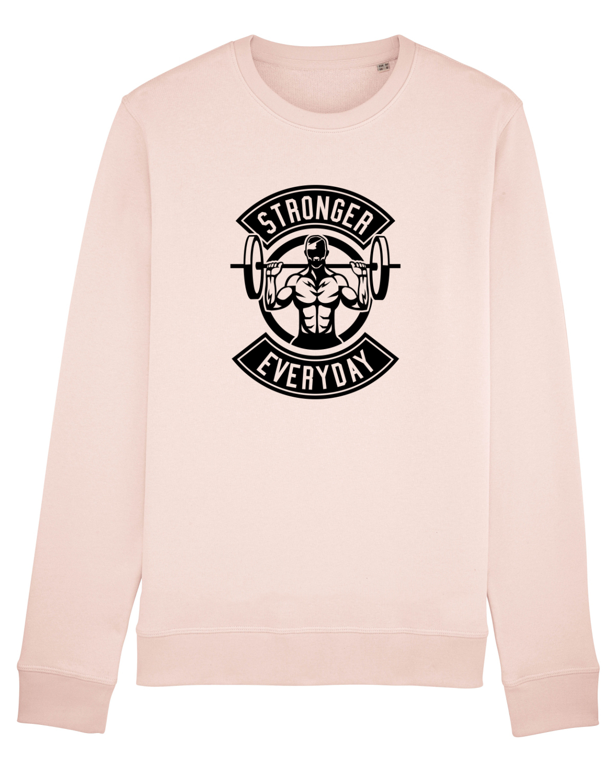 Bluză mânecă lungă Unisex Rise Candy Pink