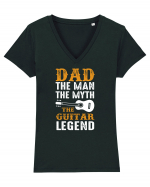 DAD Tricou mânecă scurtă guler V Damă Evoker