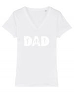 DAD Tricou mânecă scurtă guler V Damă Evoker