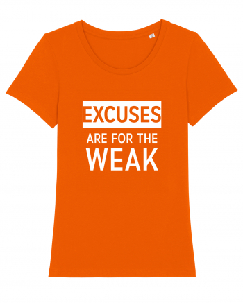 EXCUSES Bright Orange