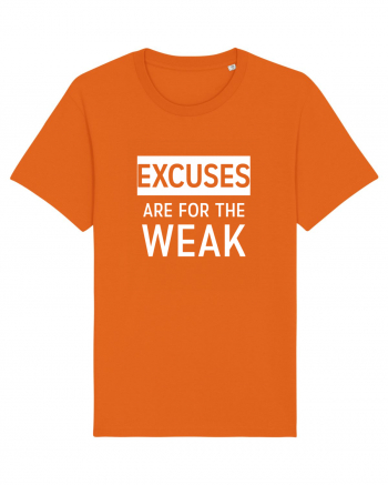 EXCUSES Bright Orange