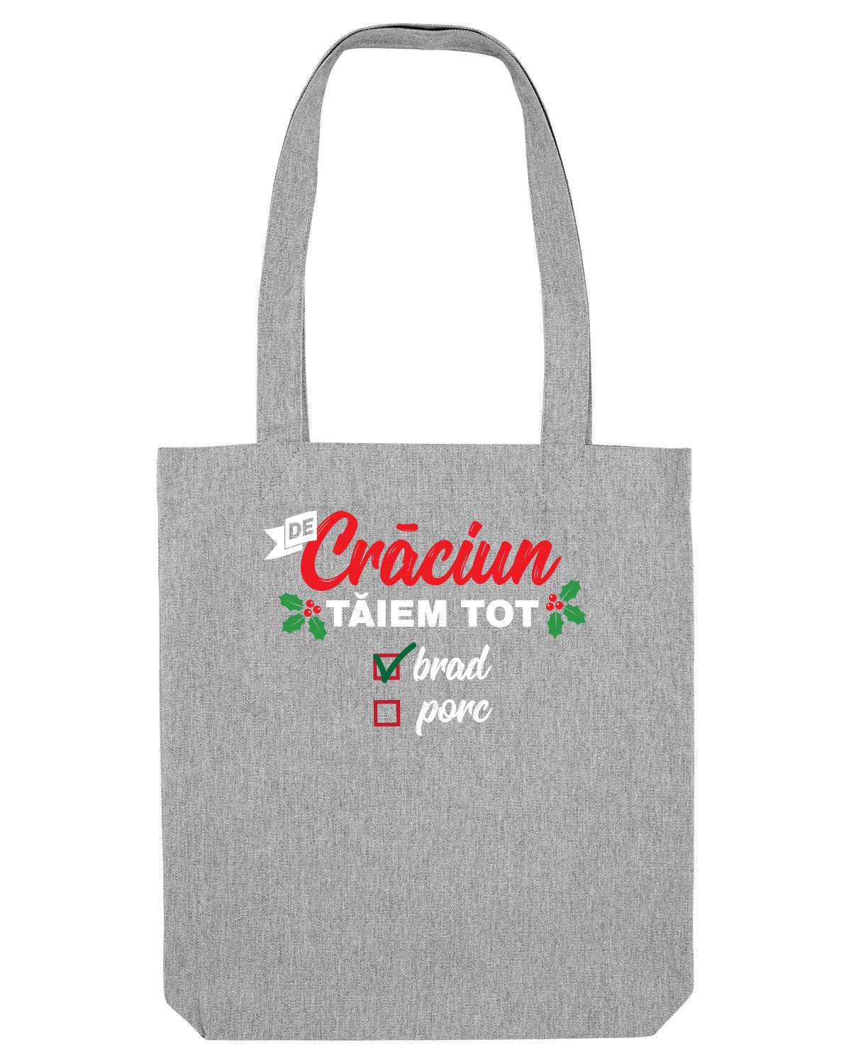 Sacoșă textilă Heather Grey