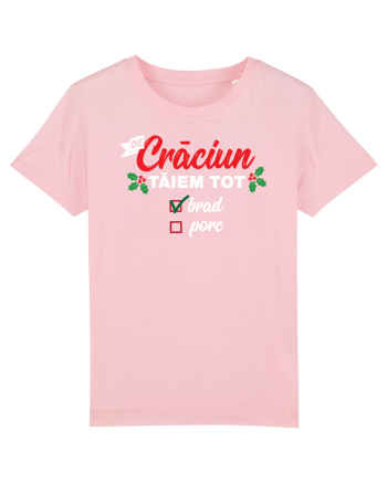De Craciun Cotton Pink