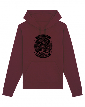 Struggle Strength Grenade Black Burgundy