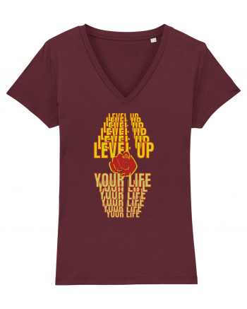 Level Up Your Life Burgundy