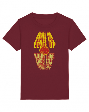 Level Up Your Life Burgundy