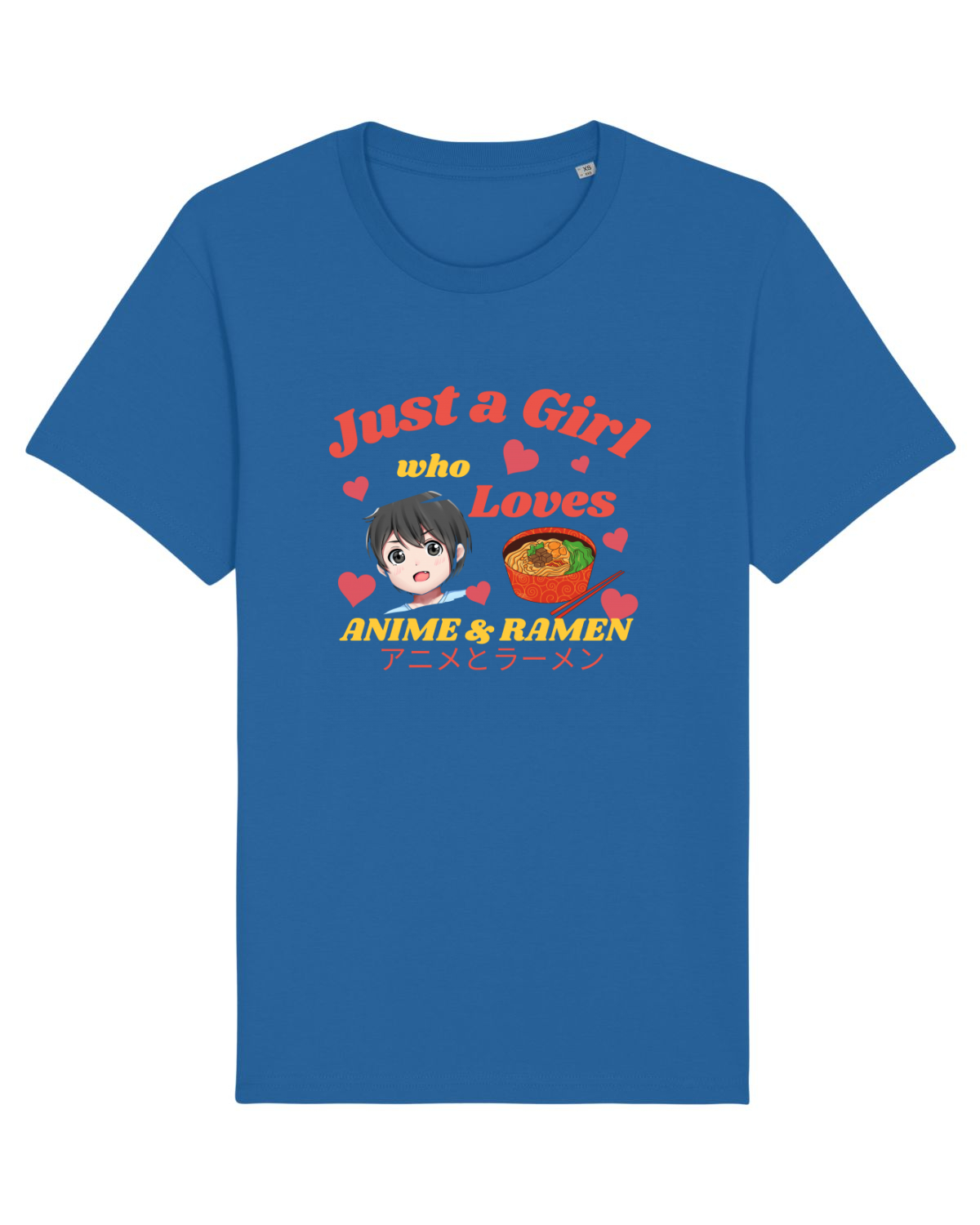 Tricou mânecă scurtă Unisex Rocker Royal Blue