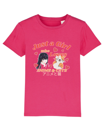 Just A Girl Who Loves Anime And Cats Raspberry
