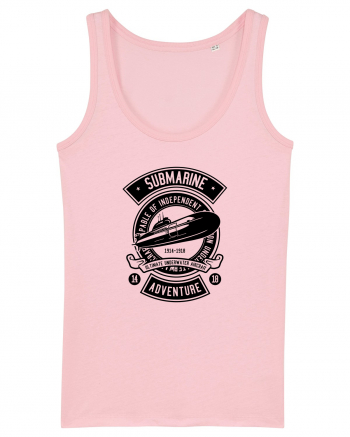 Submarine Adventure Black Cotton Pink