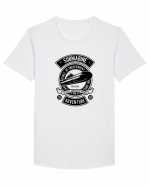 Submarine Adventure Black Tricou mânecă scurtă guler larg Bărbat Skater