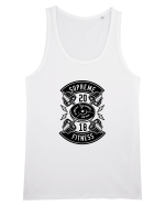 Supreme Fitness Gym Black Maiou Bărbat Runs