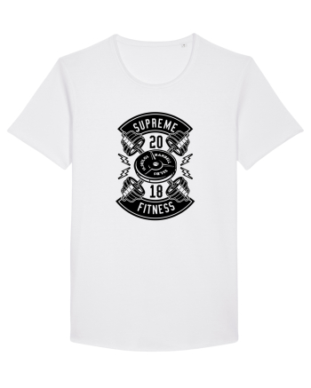 Supreme Fitness Gym Black White