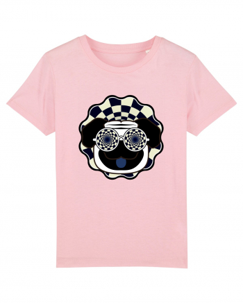 Psychedelic Cat Cotton Pink