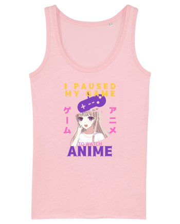 I Paused My Game To Watch Anime Cotton Pink