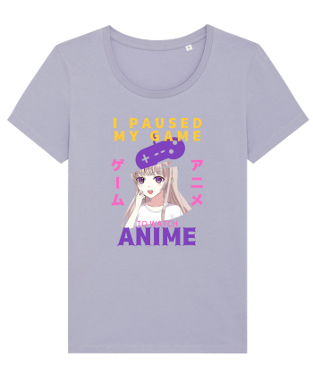 I Paused My Game To Watch Anime Lavender