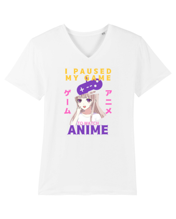 I Paused My Game To Watch Anime White