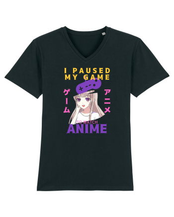 I Paused My Game To Watch Anime Black