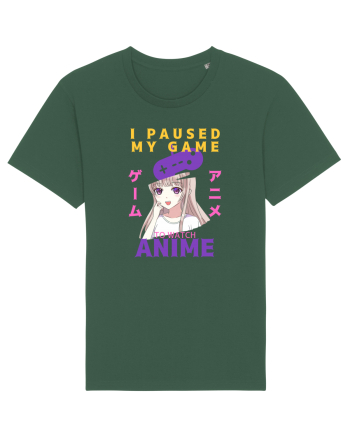 I Paused My Game To Watch Anime Bottle Green