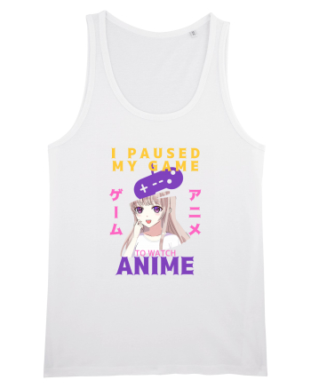I Paused My Game To Watch Anime White