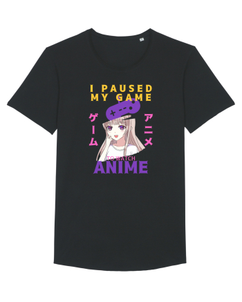 I Paused My Game To Watch Anime Black