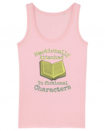 Book Lover Cotton Pink