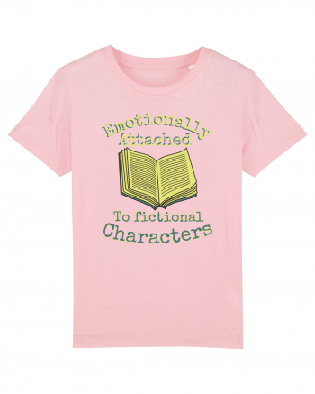 Book Lover Cotton Pink