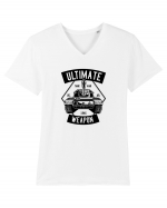 Ultimate Weapon Tank Black Tricou mânecă scurtă guler V Bărbat Presenter