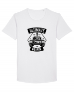 Ultimate Weapon Tank Black Tricou mânecă scurtă guler larg Bărbat Skater