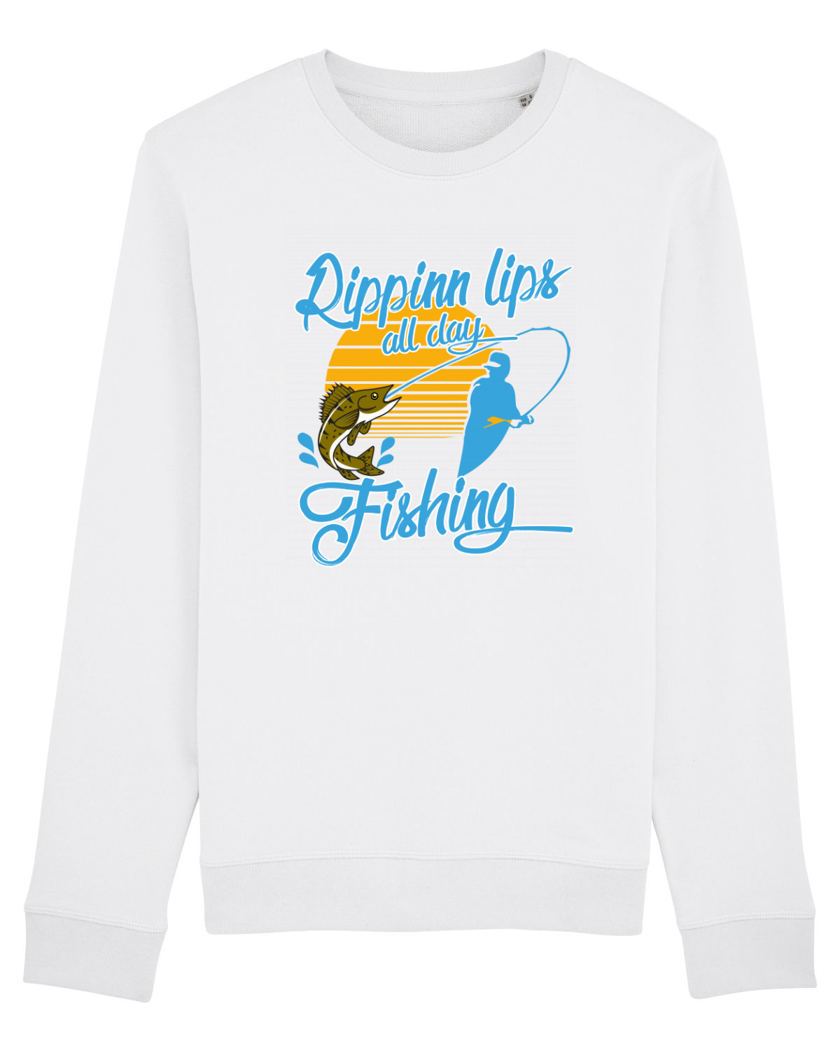 Bluză mânecă lungă Unisex Rise White