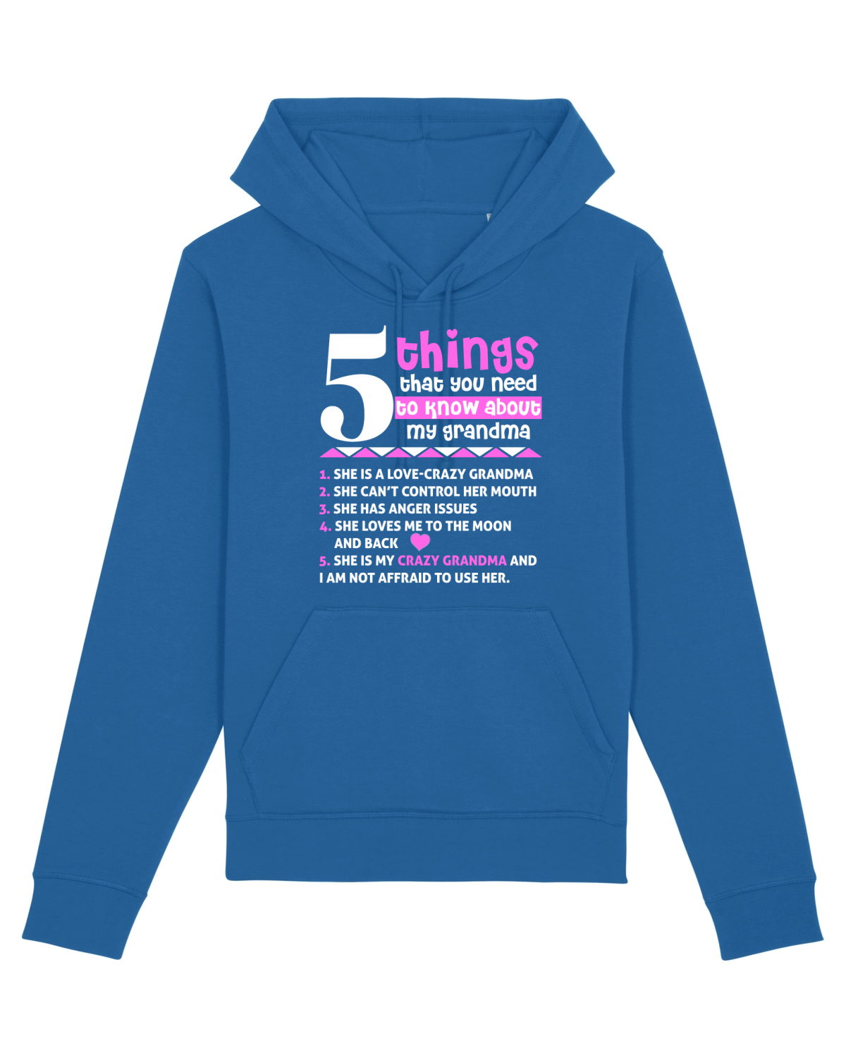 Hanorac Unisex Drummer Royal Blue