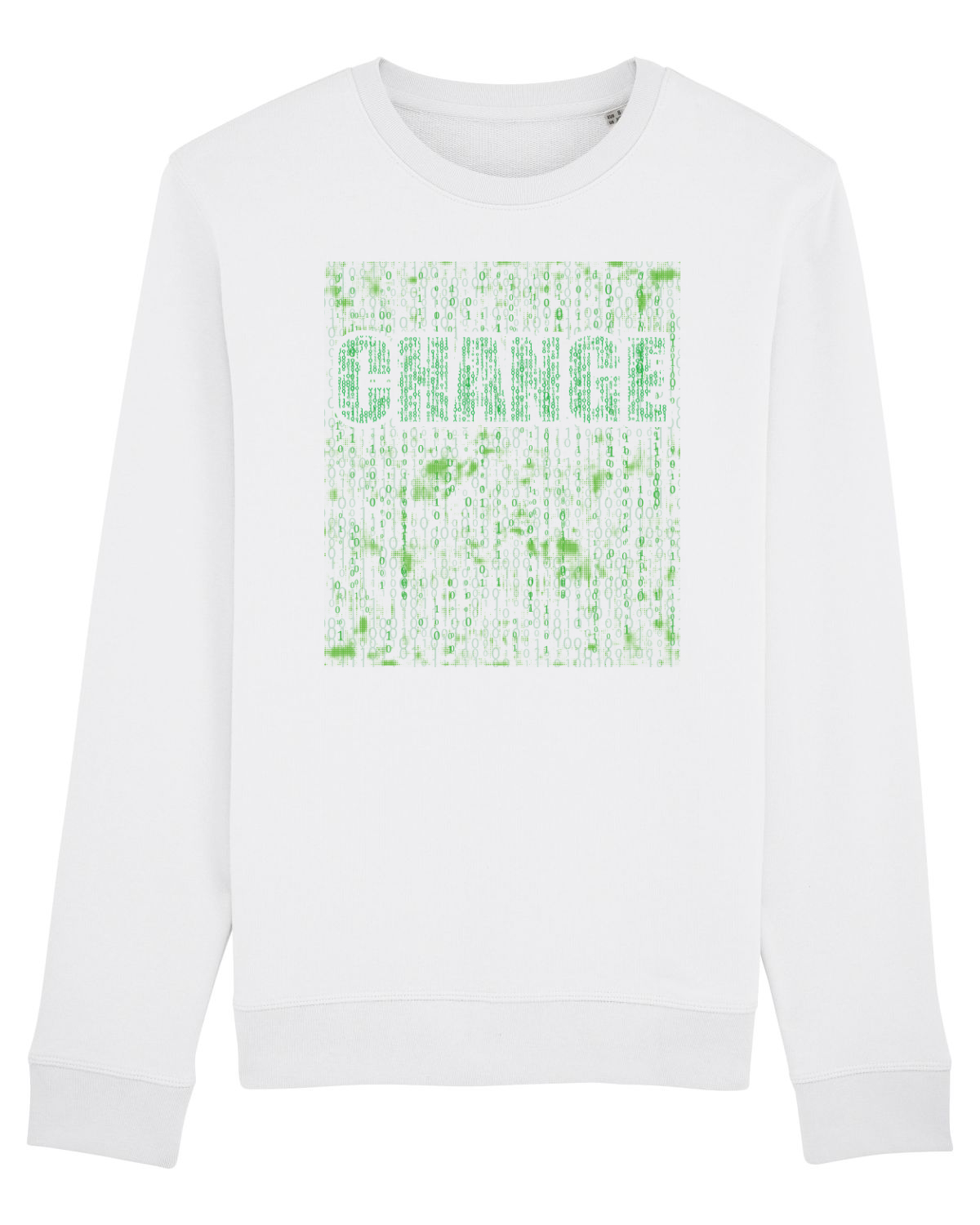Bluză mânecă lungă Unisex Rise White