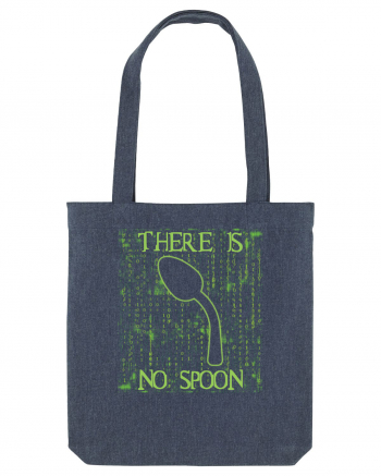 There is no spoon - Pentru fanii Matrix Midnight Blue