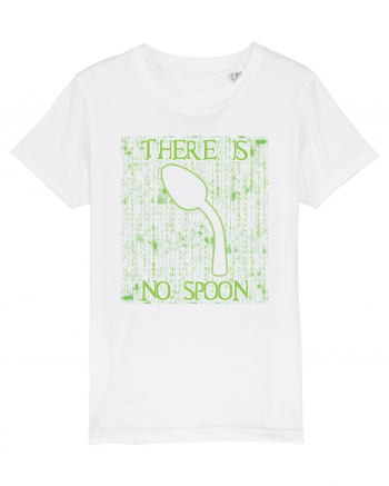 There is no spoon - Pentru fanii Matrix White