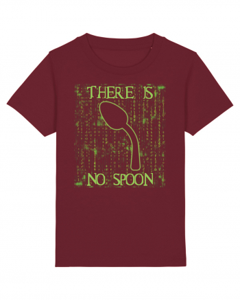 There is no spoon - Pentru fanii Matrix Burgundy