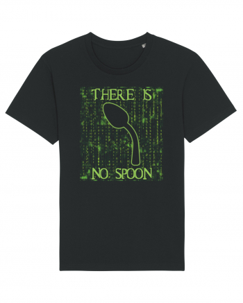 There is no spoon - Pentru fanii Matrix Black