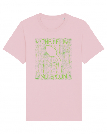 There is no spoon - Pentru fanii Matrix Cotton Pink