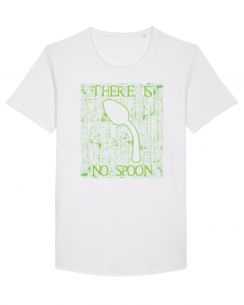 There is no spoon - Pentru fanii Matrix White