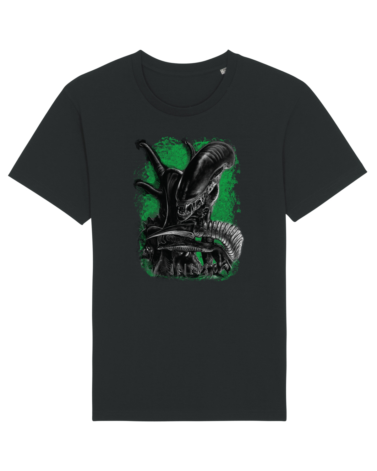 Tricou mânecă scurtă Unisex Rocker Black