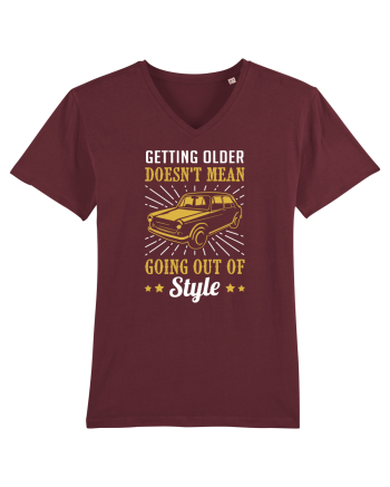 STYLE CAR Burgundy