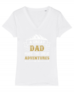 DAD Tricou mânecă scurtă guler V Damă Evoker