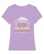 DAD Tricou mânecă scurtă guler larg fitted Damă Expresser