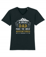 DAD Tricou mânecă scurtă guler V Bărbat Presenter