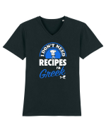 GREEK Tricou mânecă scurtă guler V Bărbat Presenter