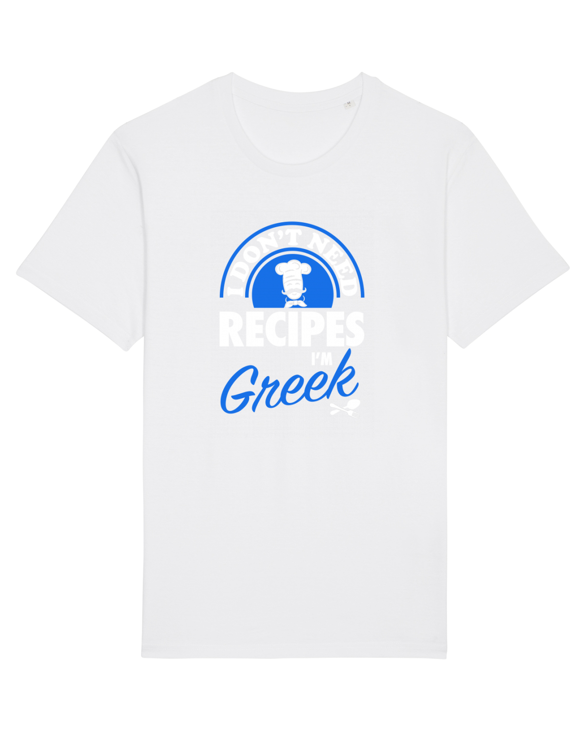 Tricou mânecă scurtă Unisex Rocker White