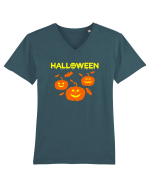 HALLOWEEN Tricou mânecă scurtă guler V Bărbat Presenter