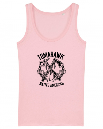 Tomahawk Native American Black Cotton Pink