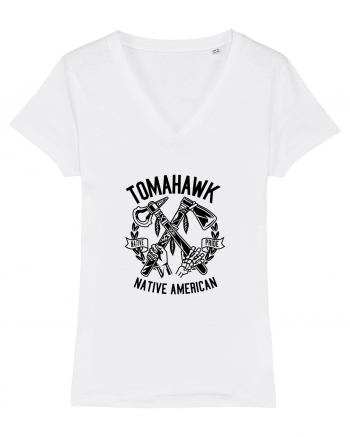 Tomahawk Native American Black White