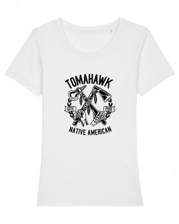 Tomahawk Native American Black White