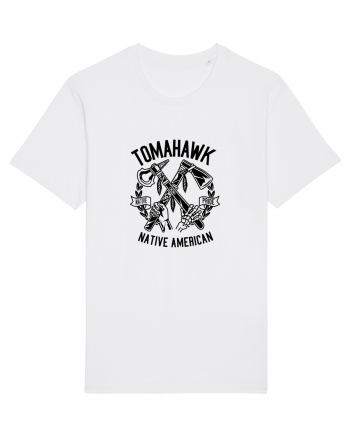 Tomahawk Native American Black White