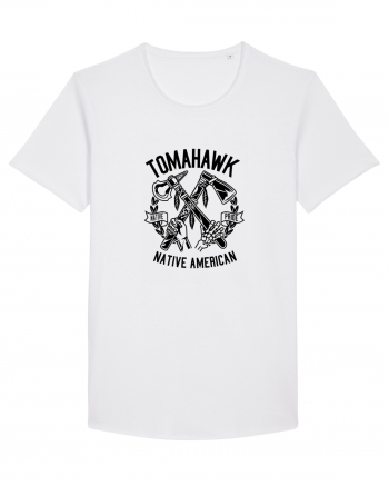 Tomahawk Native American Black White